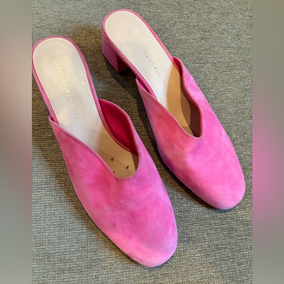 Loeffler Randall Pink Mules - Picture 6 of 11